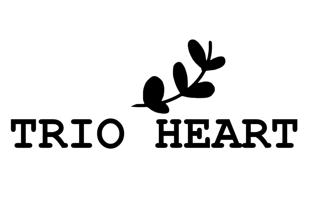 Trio Heart 七分袖 ワンピース ブラック 花柄 夏 T12 Trio Heart Booth