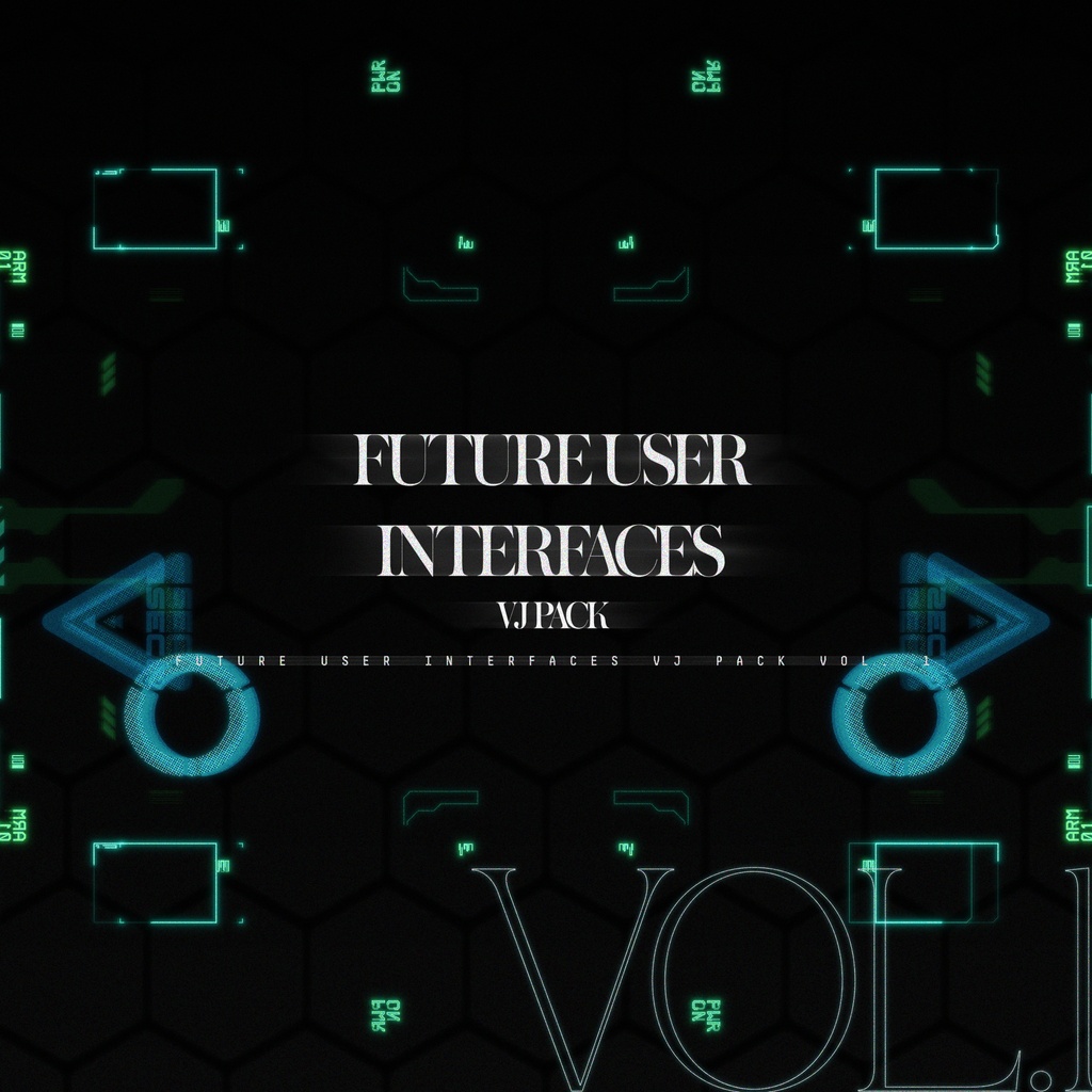 【FREE VJ PACK】Future User Interfaces VJ Pack Vol. 1