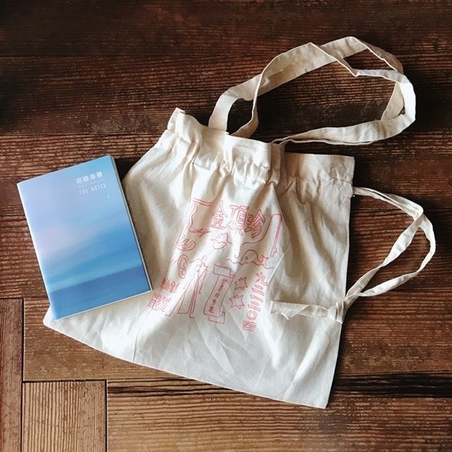 巾着トート_JIN_pink