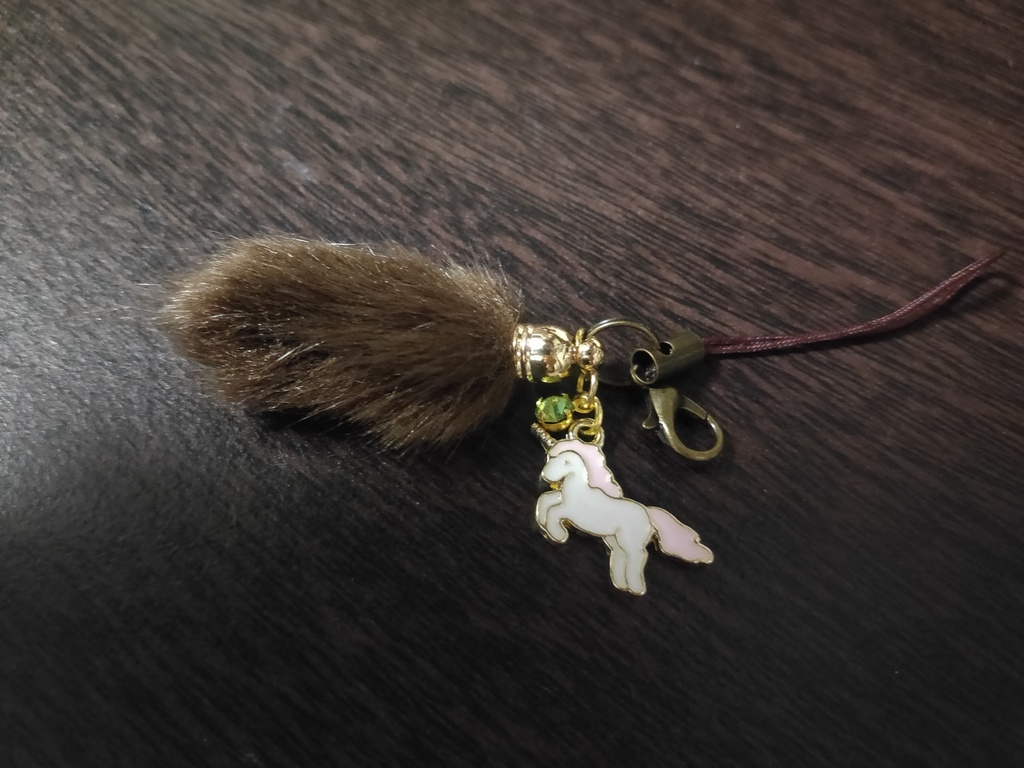 0　【限定価格】ペガサスもふもふチャーム。ピンク