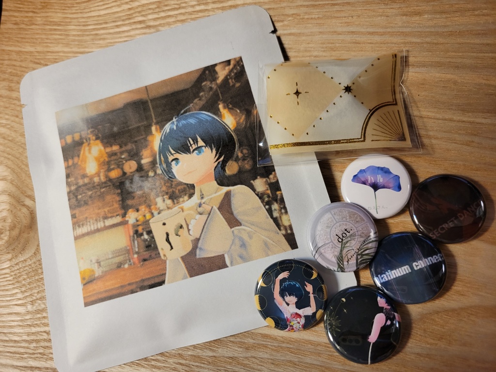 【コンプセット】第一弾👑anniversary缶バッチ👑全7種(6種+secret1種)