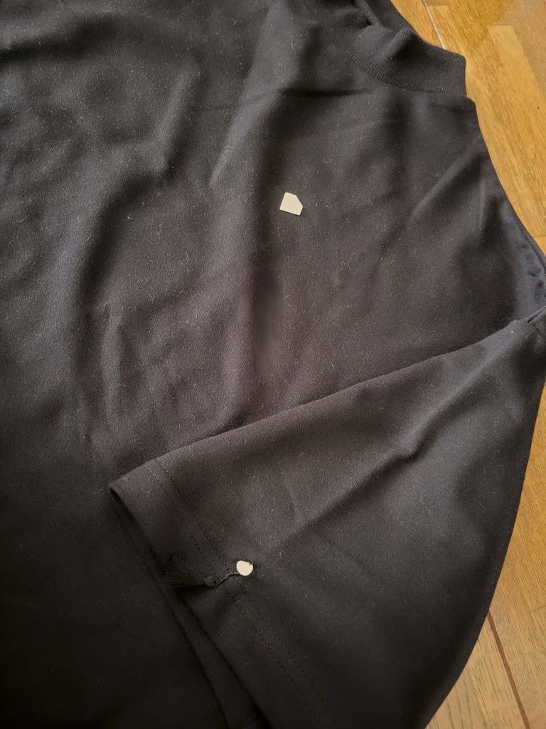 ビッグシルエットTシャツ💓黒ダイヤ💎【あんしんBOOTHパック】コンパクト