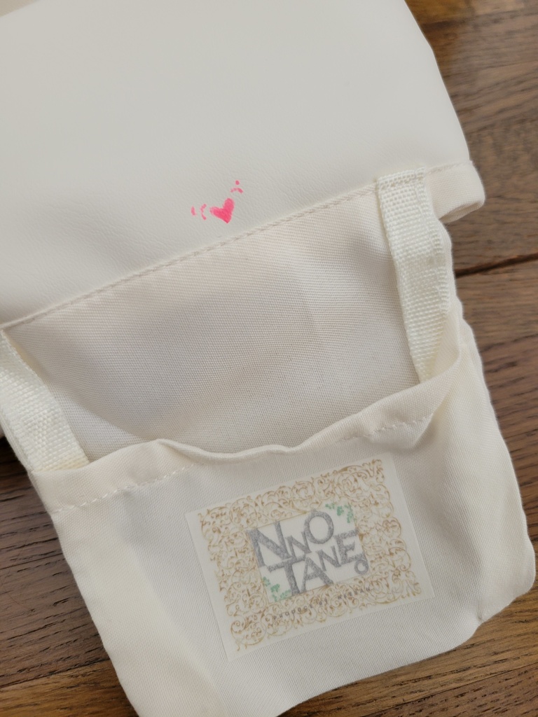 ペンライトポーチ💓バックとしても♡ホワイト♡【あんしんBOOTHパック】コンパクト