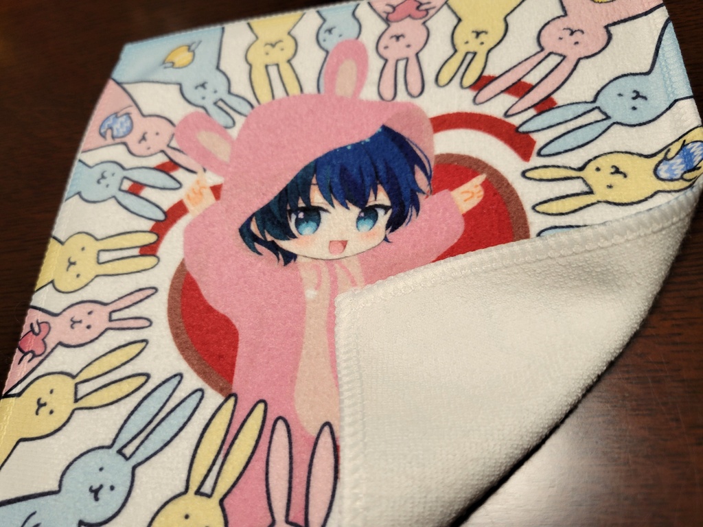 うさ🐇まみれ💓SDねえさん。ハンドタオル