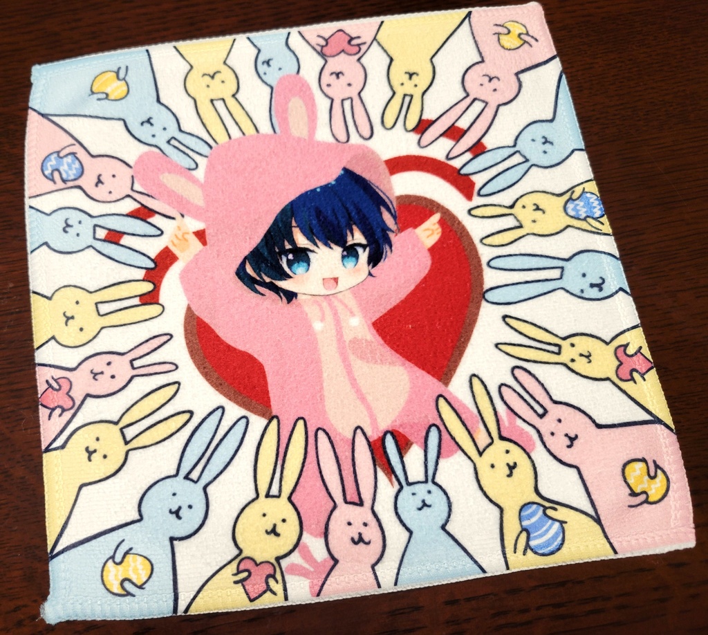 うさ🐇まみれ💓SDねえさん。ハンドタオル