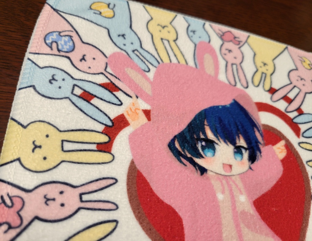 うさ🐇まみれ💓SDねえさん。ハンドタオル