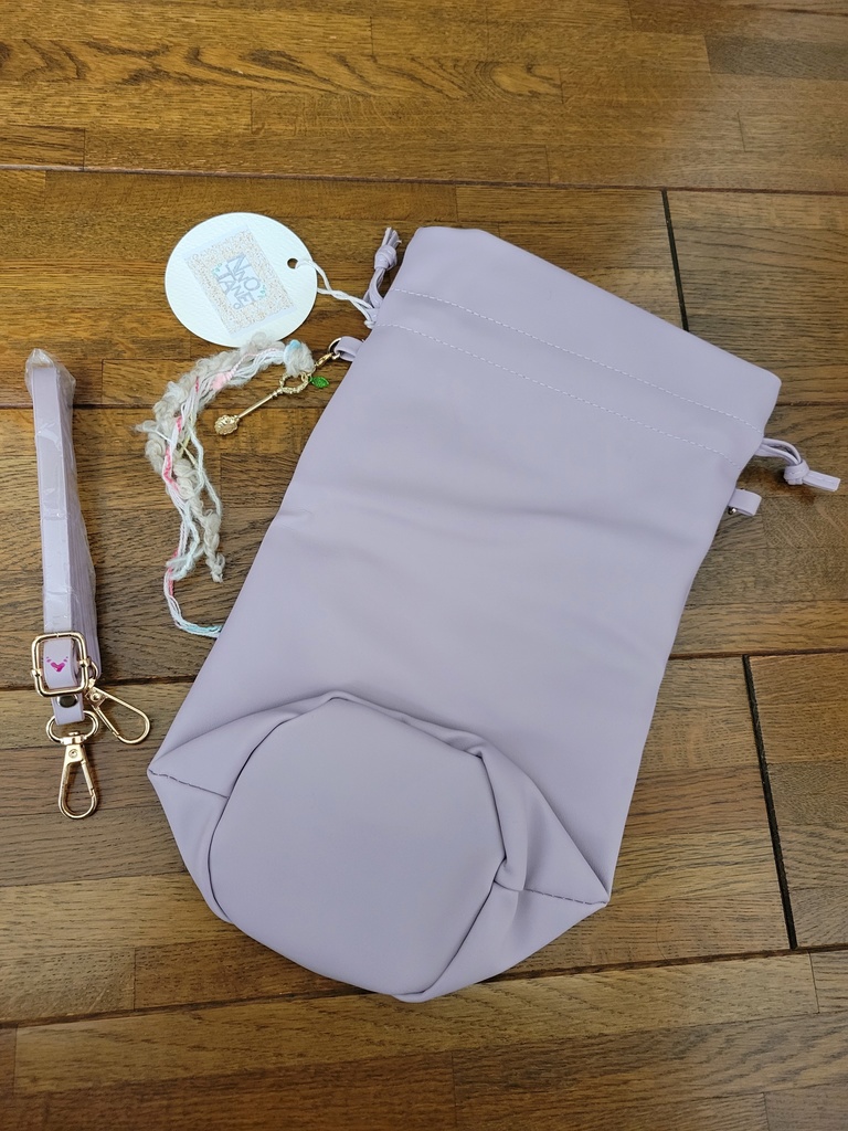 ペンライトポーチ💓バックとしても💜パープル💜【あんしんBOOTHパック】コンパクト