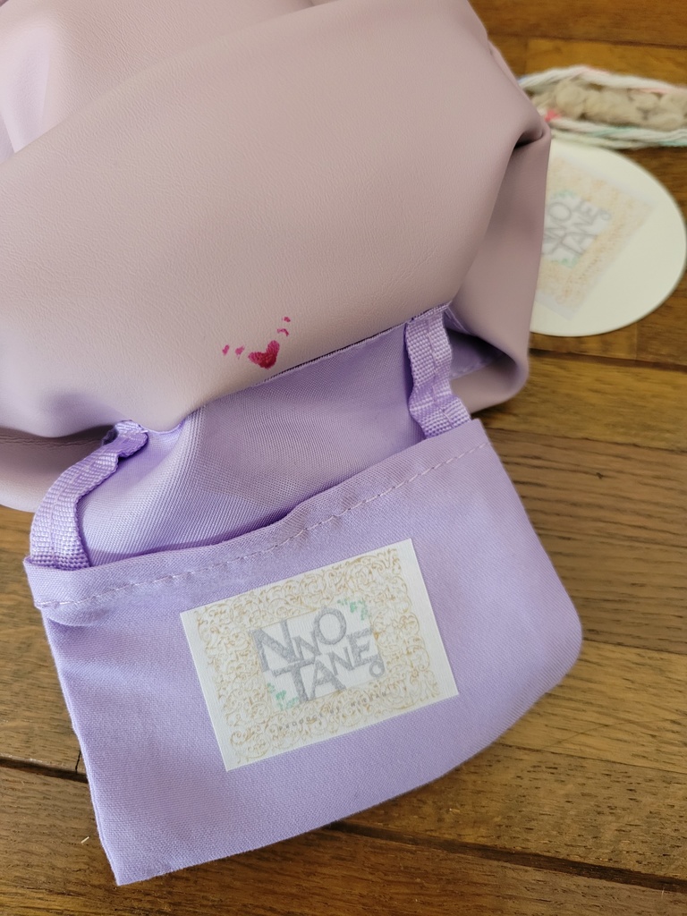 ペンライトポーチ💓バックとしても💜パープル💜【あんしんBOOTHパック】コンパクト