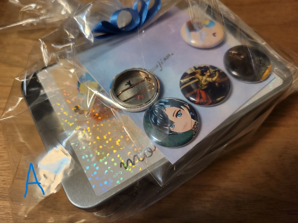 【SPコンプセット】第5弾👑anniversary缶バッチ-美の巨匠-👑全5種(4種+secret1種)+SPグッズ付【あんしんBOOTHパック】ぷらす60サイズ ※匿名配送にて送付可能!