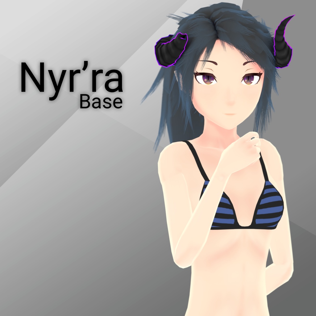 [3D Model][VRChat] Nyr'ra - Base