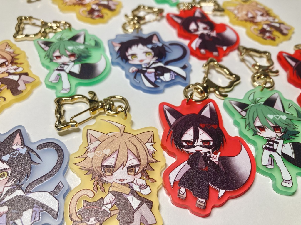 【SERVAMP】猫耳アクキー