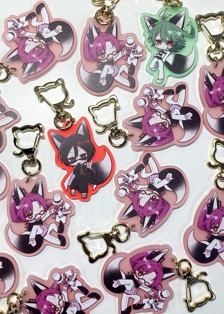 【SERVAMP】猫耳アクキー