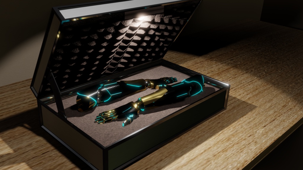 Cybernetic Arms For Maya | Maya用サイバネティックアーム