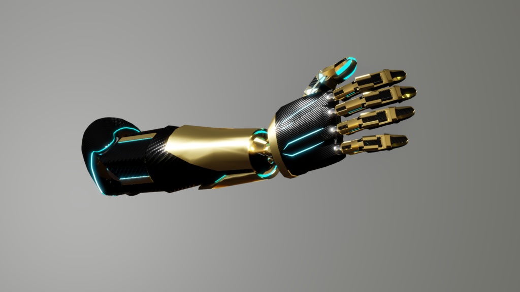 Cybernetic Arms For Maya | Maya用サイバネティックアーム