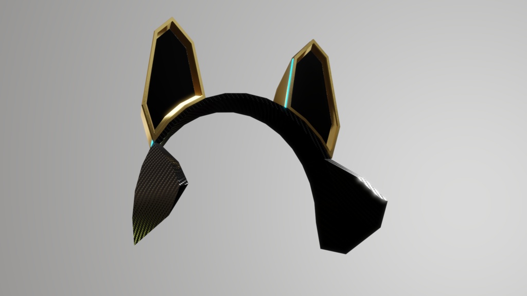 Cyber Headphones for Karin | カリン用サイバーヘッドフォン