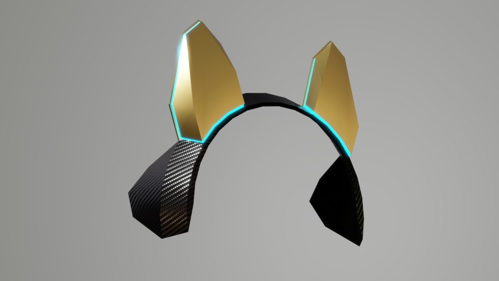 Cyber Headphones for Karin | カリン用サイバーヘッドフォン