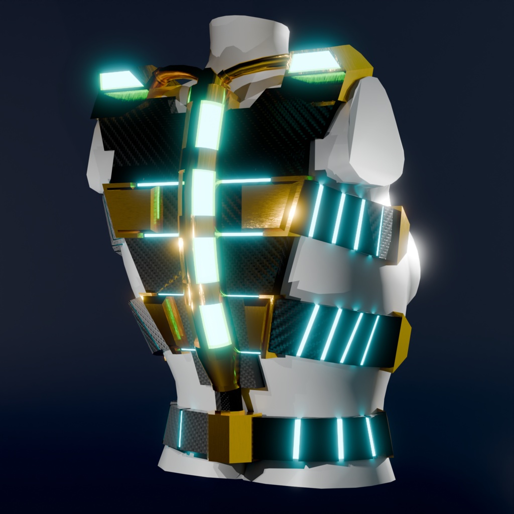 Cybernetic Exo-Spine For Maya | マヤのためのサイバネティック外棘