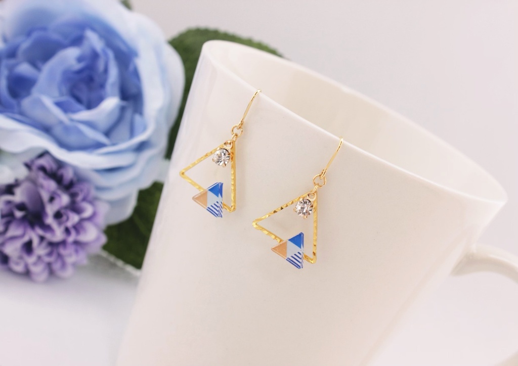 【A3!】劇団員イメージトライアングルピアス・イヤリング