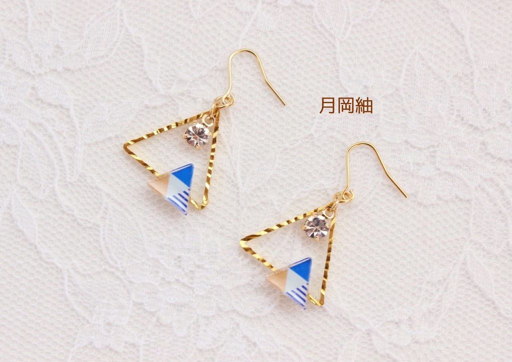 【A3!】劇団員イメージトライアングルピアス・イヤリング