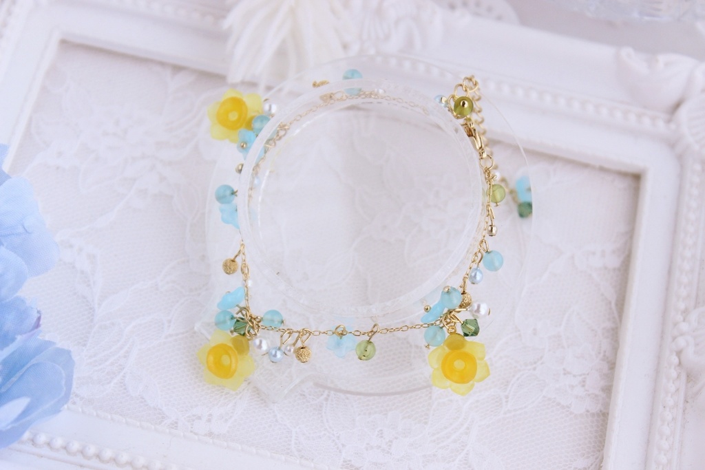 【A3!】劇団員モチーフフラワーブレスレット