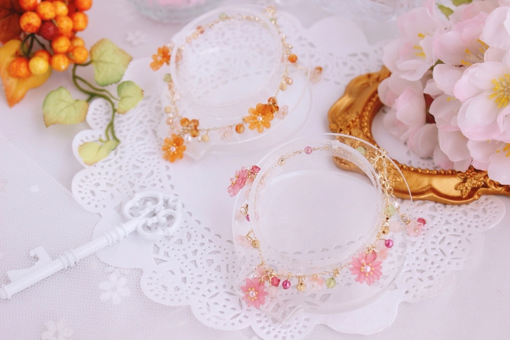 【A3!】劇団員モチーフフラワーブレスレット