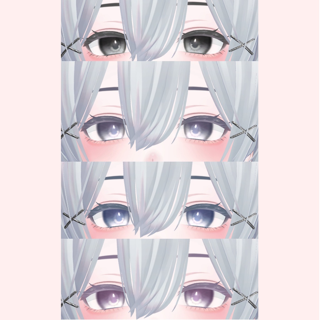 【森羅×Shinra】- Make Up + Eyes Change + Body Change