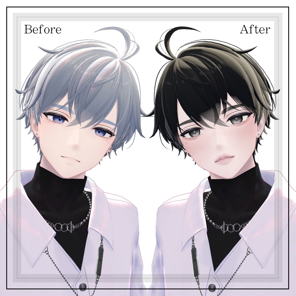 【狛乃×Komano】- Make Up + Eyes Change(5 colors) + Body Change