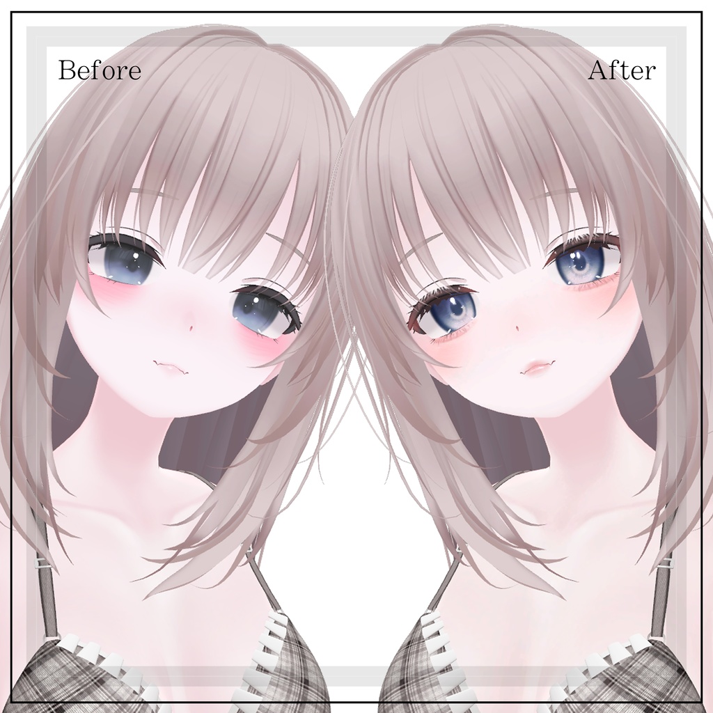 【凪×Nagi】- Face Change + Eyes Change(5 colors) + Body Change