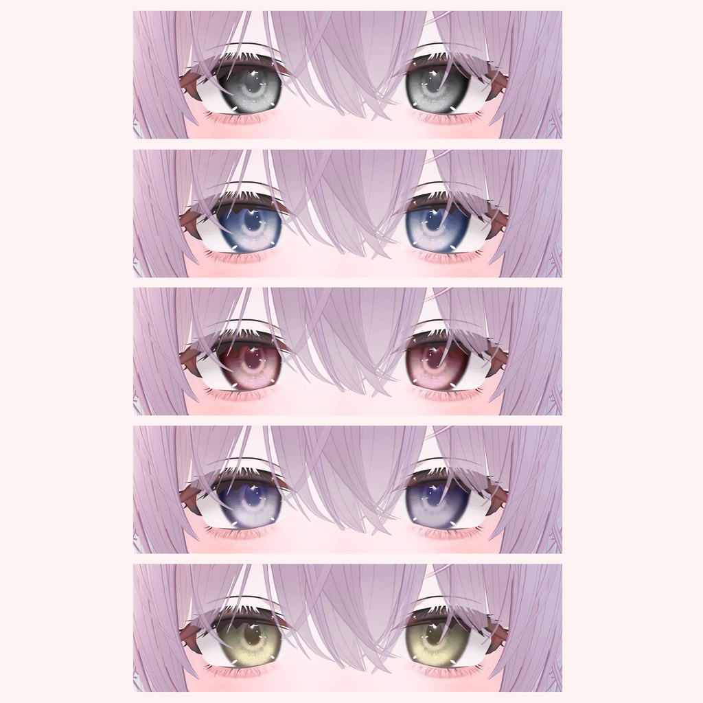 【凪×Nagi】- Face Change + Eyes Change(5 colors) + Body Change