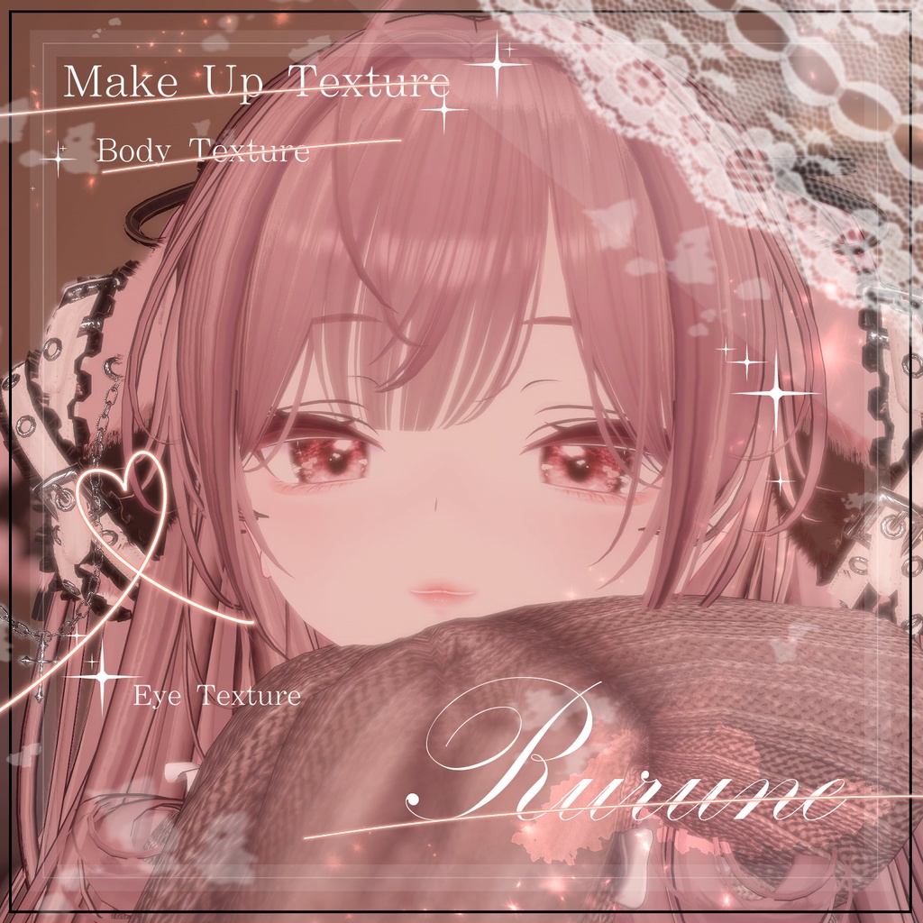 【ルルネ×Rurune】- Face Change + Eyes Change(6 colors) + Body Change