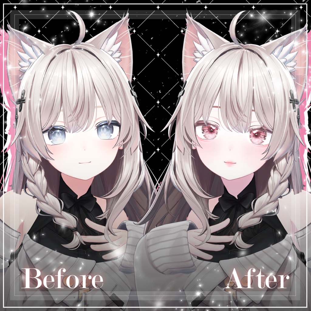 【しなの×Shinano】- Face Change + Eyes Change(10 colors) + Body Change