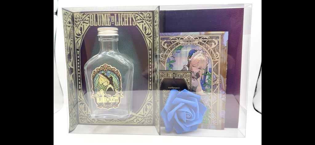 【ガラス瓶】C107新刊グッズセット【イラスト本含む】