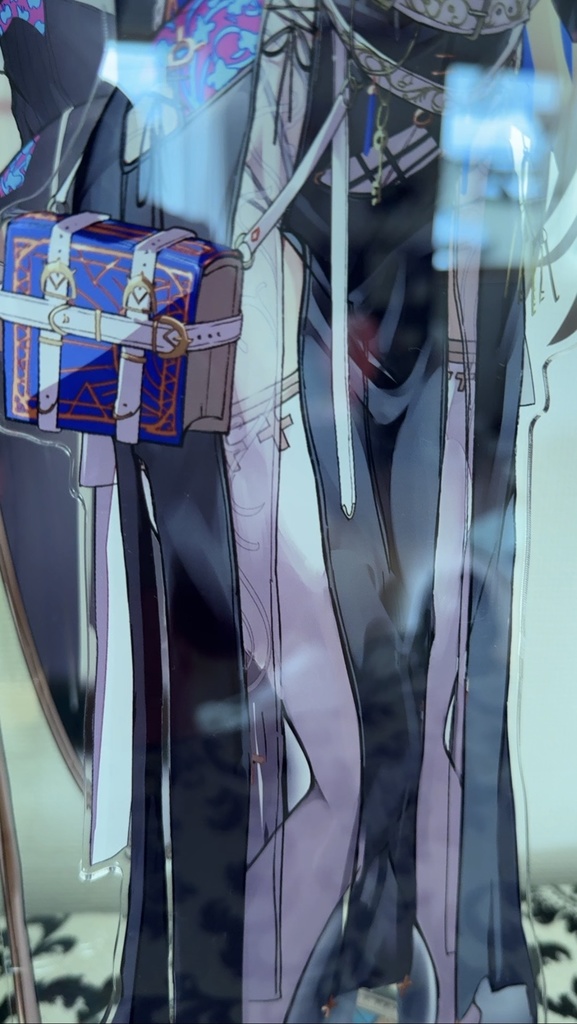 【C107】アクリルジオラマ【背面鏡付き】