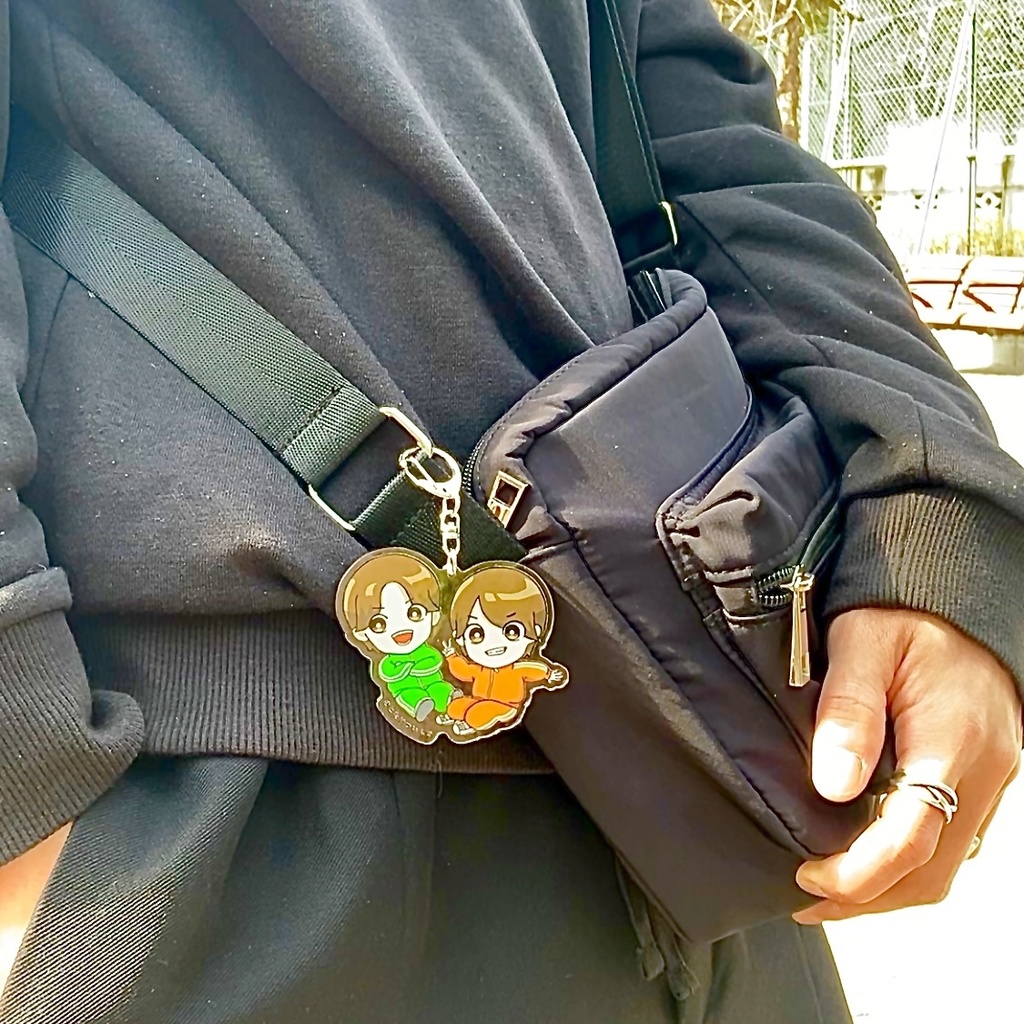 【数量限定】さとたけついんず アクリルキーホルダー