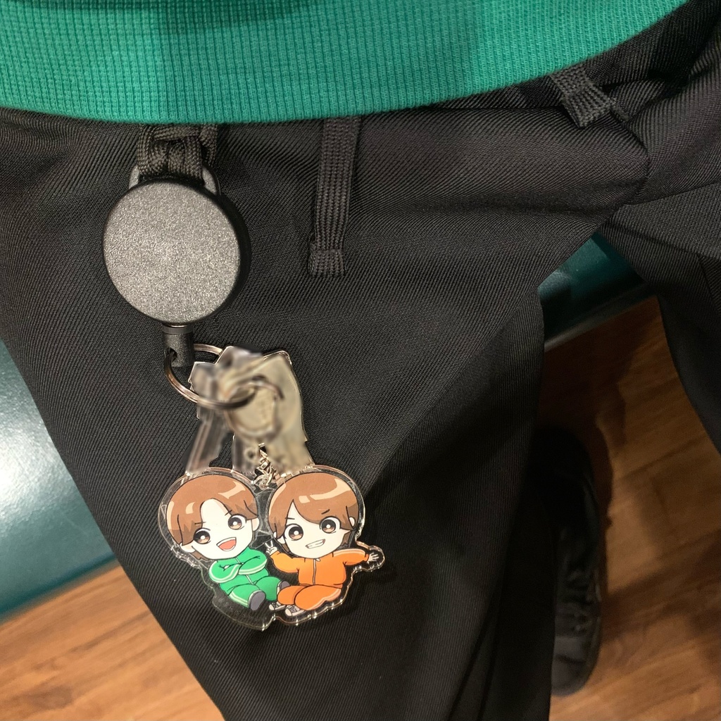 【数量限定】さとたけついんず アクリルキーホルダー