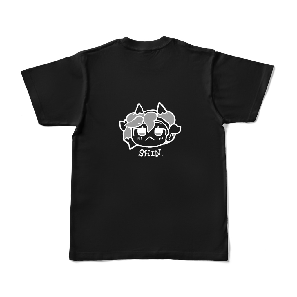 シンのへんなかおT(ブラック)