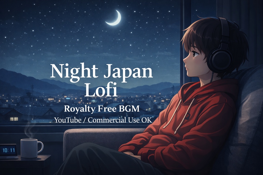 Night Japan Lofi – 作業・睡眠用BGM