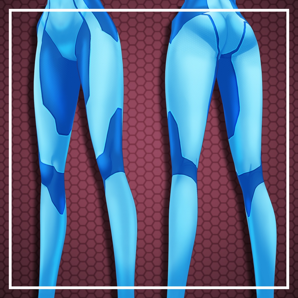 VRoid用ゼロスーツ風テクスチャ