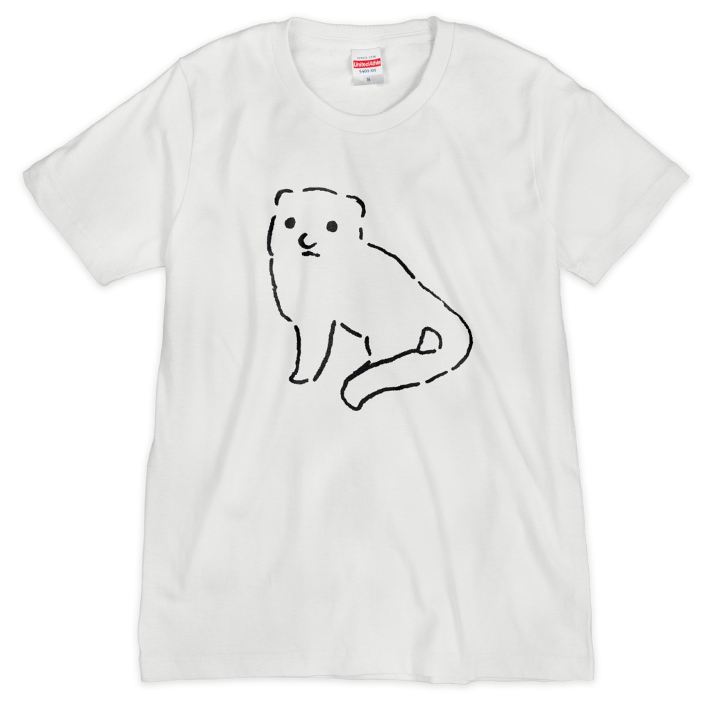マングースシルクTシャツ