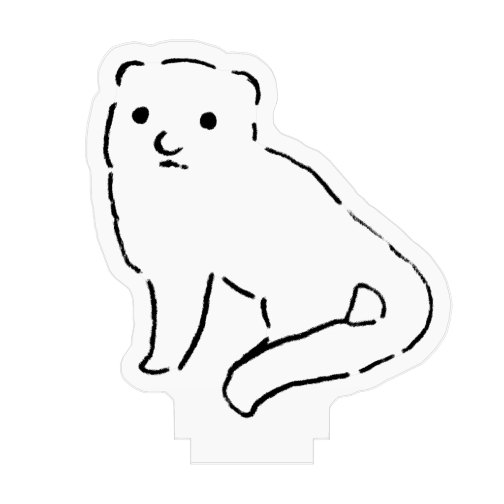 マングース アクリルフィギュア