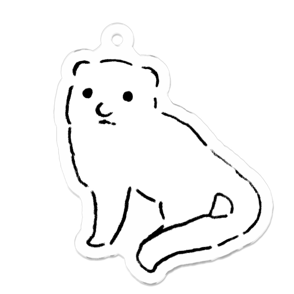 マングース アクリルキーホルダー