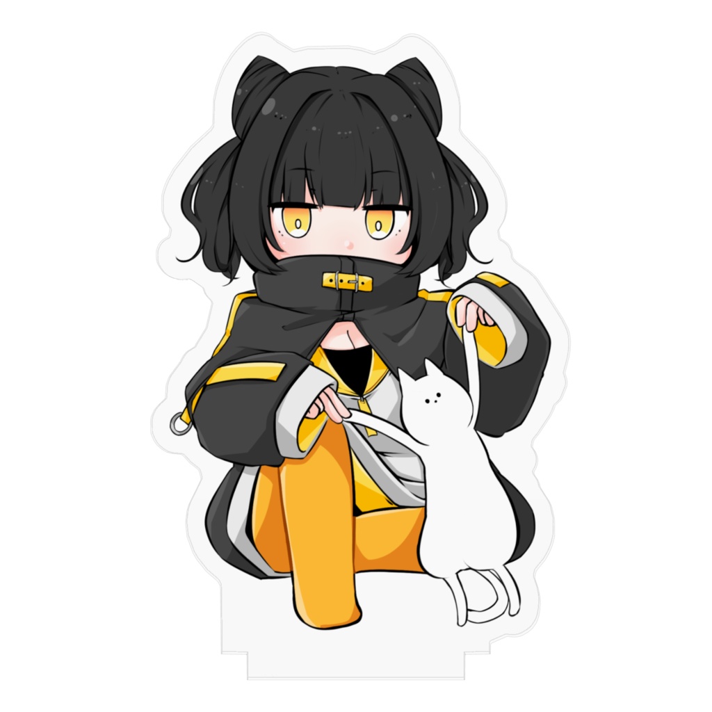 ネコチャン + 炭水化物 アクリルフィギュア