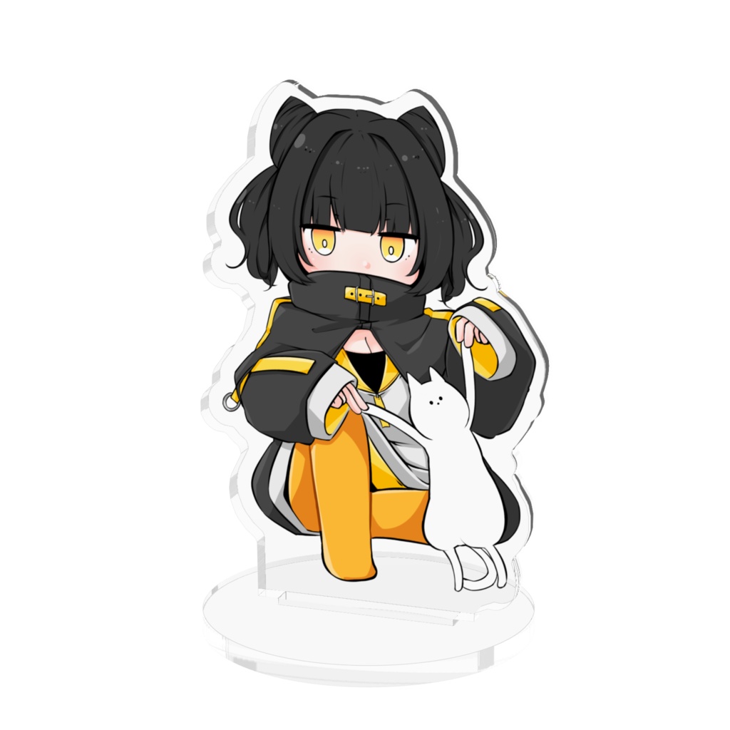 ネコチャン + 炭水化物 アクリルフィギュア