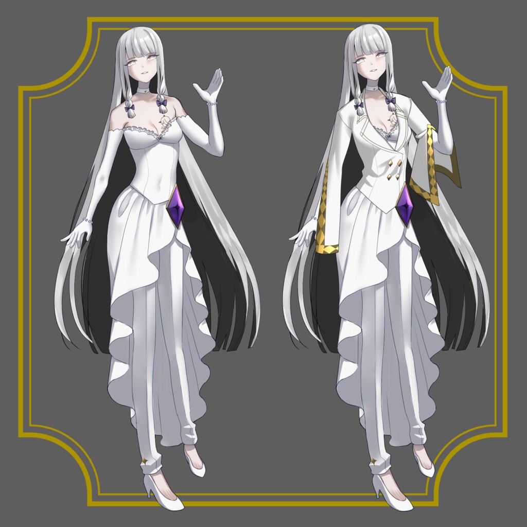 【UTAU】無色ヒカリ【3音階連続音】