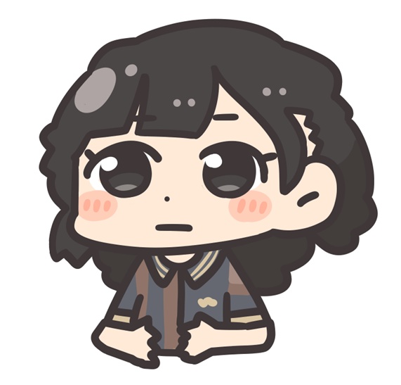 虚無田中アクリルクリップバッジ