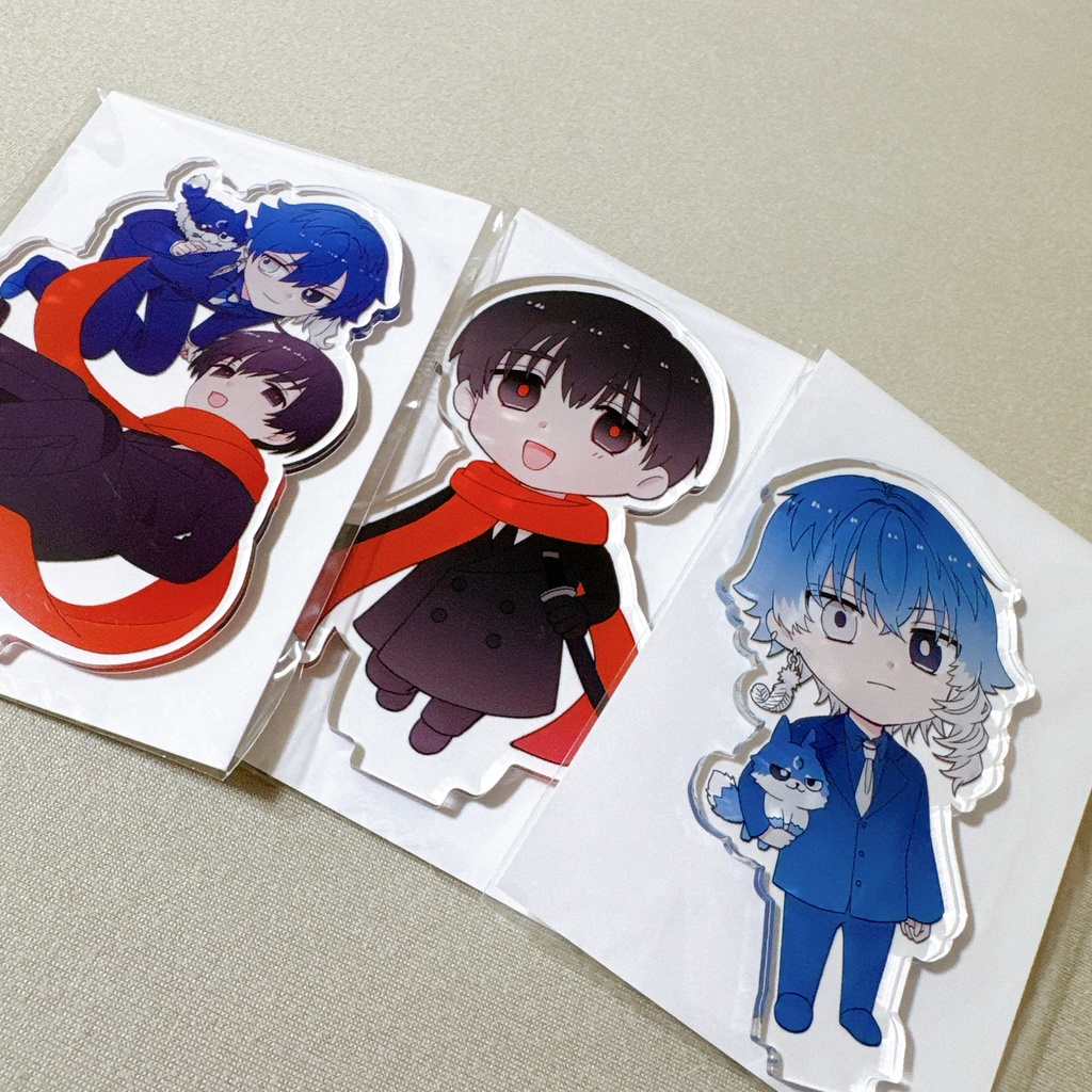 【非公式・アクスタ】糸冬全・桐島千羽弥 アクリルスタンド