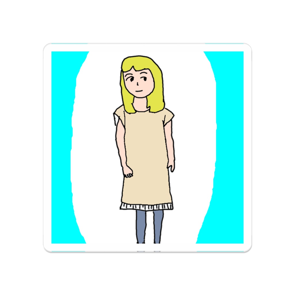 アクリルバッジ(女の子)