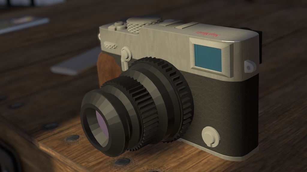 3Dモデル カメラ SnapShooter