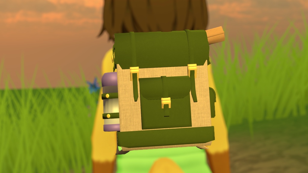 3Dモデル バックパック