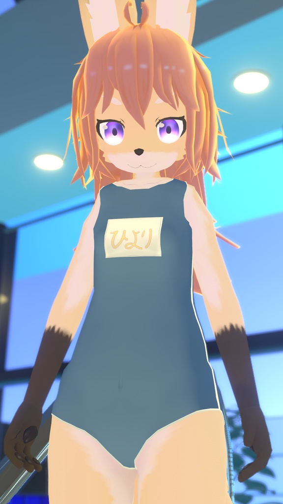 ヒヨリちゃん用スクール水着